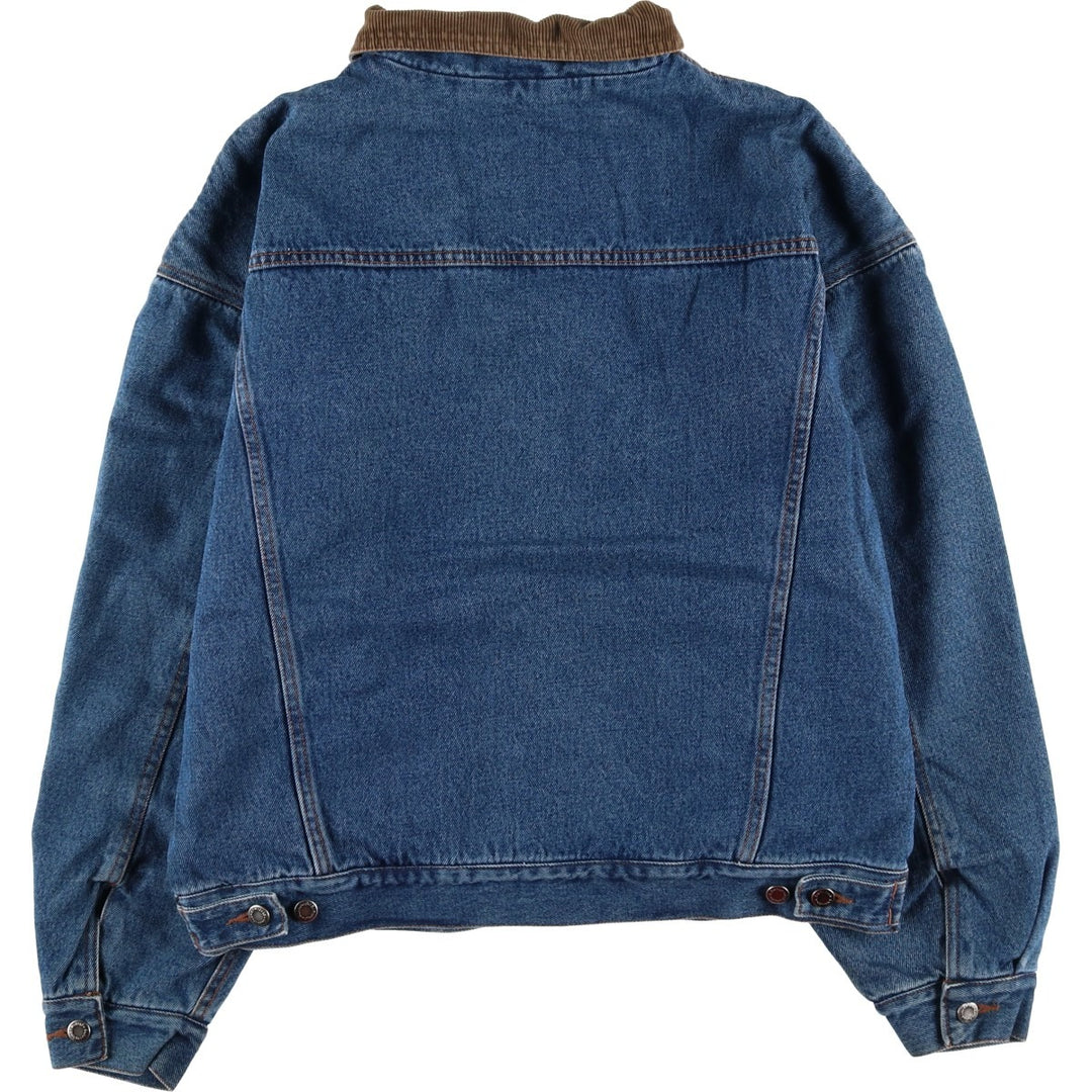 Wrangler HERO Padded Denim Jacket, Men's Size L cotton blue type Vintage Second Hand