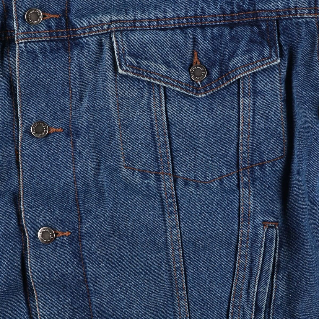 Wrangler HERO Padded Denim Jacket, Men's Size L cotton blue type Vintage Second Hand