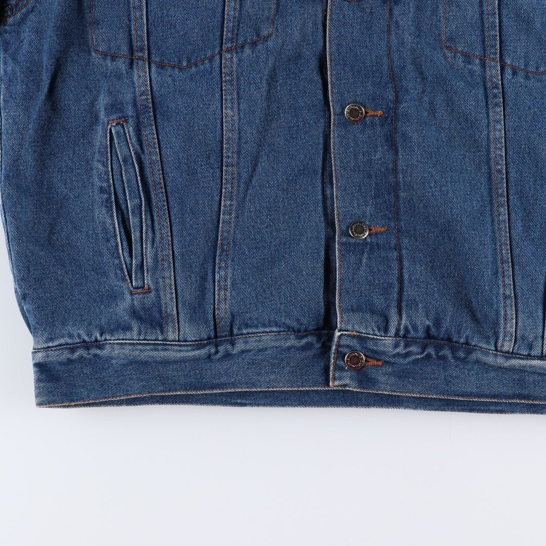 Wrangler HERO Padded Denim Jacket, Men's Size L cotton blue type Vintage Second Hand