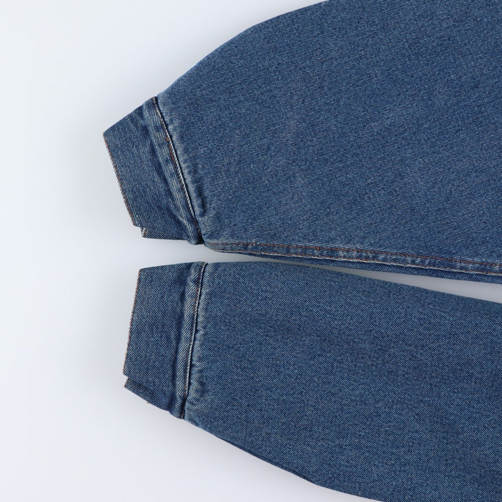 Wrangler HERO Padded Denim Jacket, Men's Size L cotton blue type Vintage Second Hand