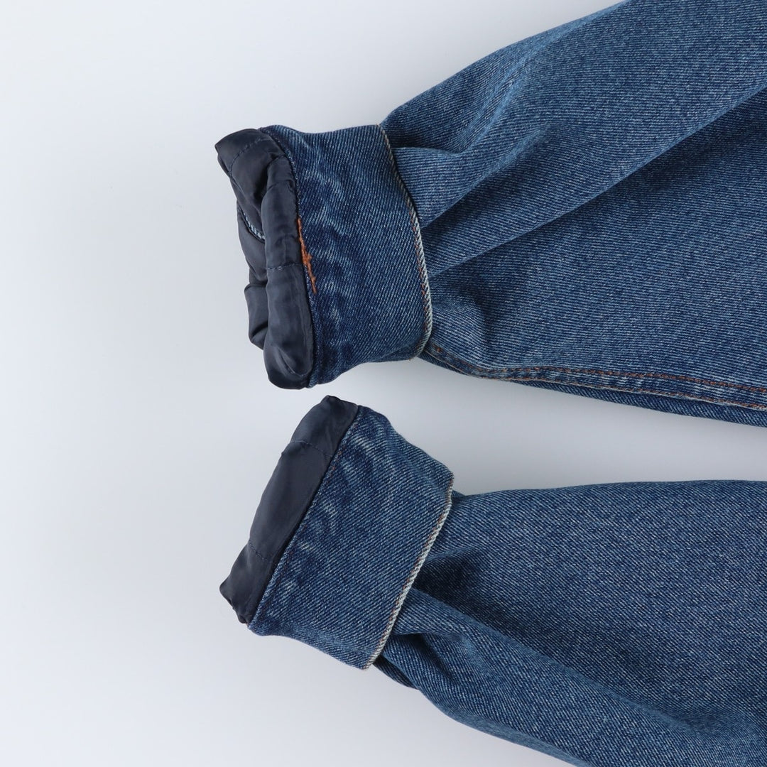 Wrangler HERO Padded Denim Jacket, Men's Size L cotton blue type Vintage Second Hand