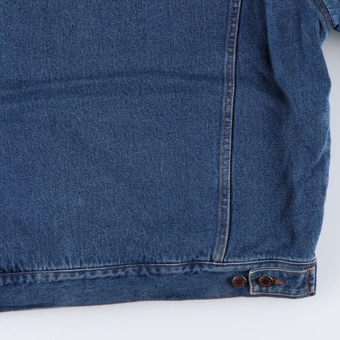 Wrangler HERO Padded Denim Jacket, Men's Size L cotton blue type Vintage Second Hand