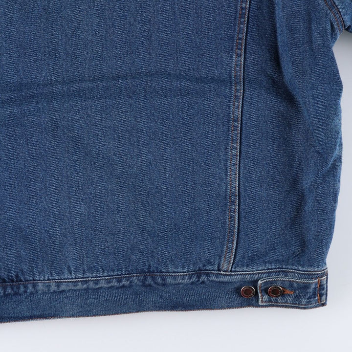 Wrangler HERO Padded Denim Jacket, Men's Size L cotton blue type Vintage Second Hand