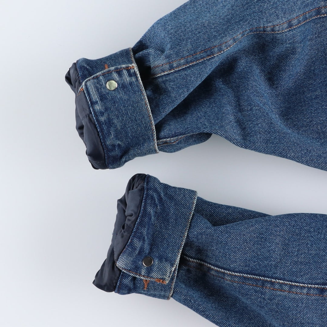 Wrangler HERO Padded Denim Jacket, Men's Size L cotton blue type Vintage Second Hand