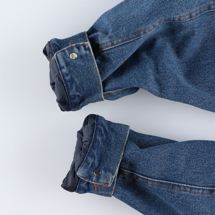 Wrangler HERO Padded Denim Jacket, Men's Size L cotton blue type Vintage Second Hand