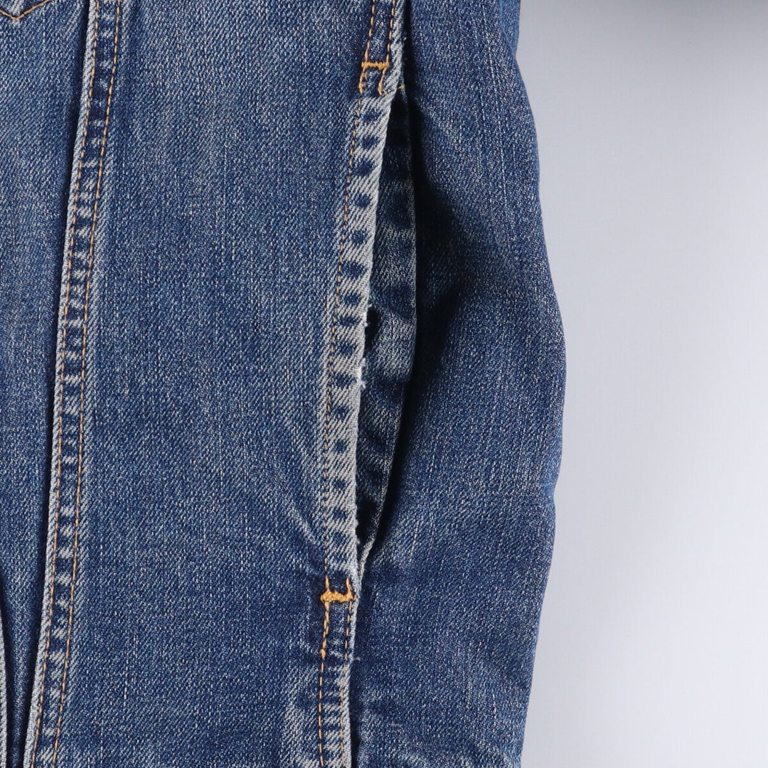 Levi's Euro Model Denim Boa Jacket, Men's XL cotton blue type Vintage Second Hand