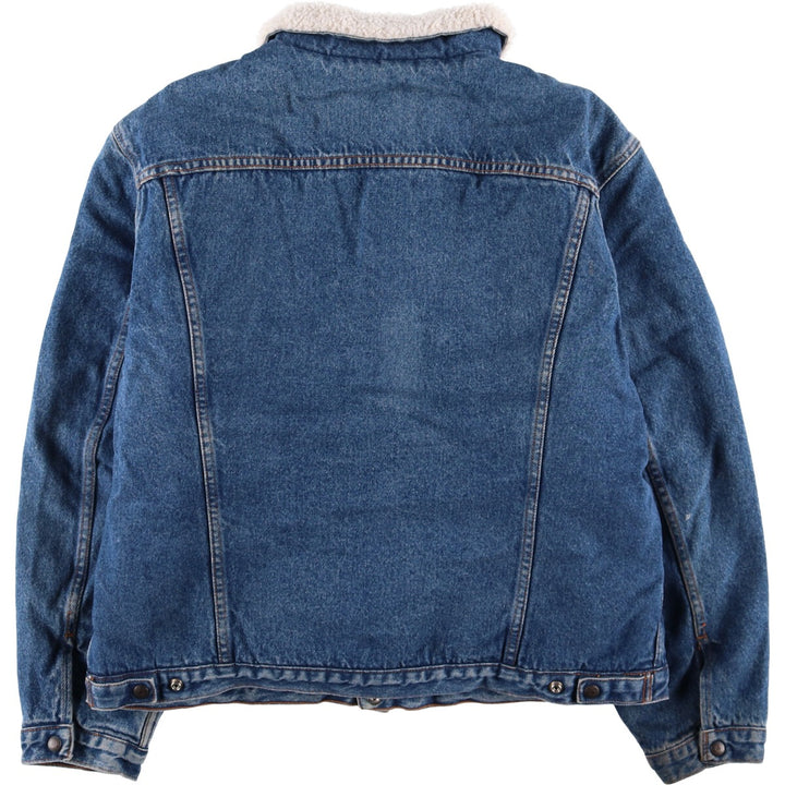 Vintage 1980'S Levi's 70608-0219 denim jacket, men's size XL cotton blue type Vintage Second Hand