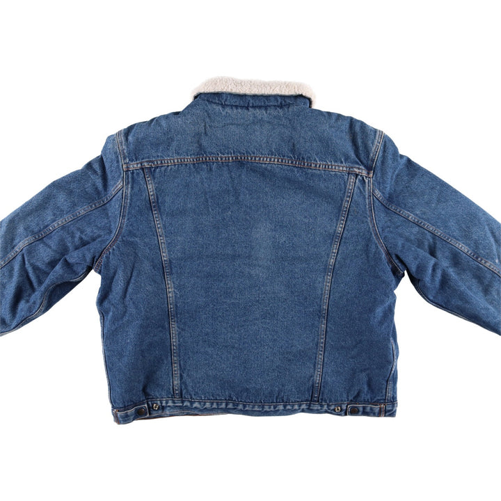 Vintage 1980'S Levi's 70608-0219 denim jacket, men's size XL cotton blue type Vintage Second Hand