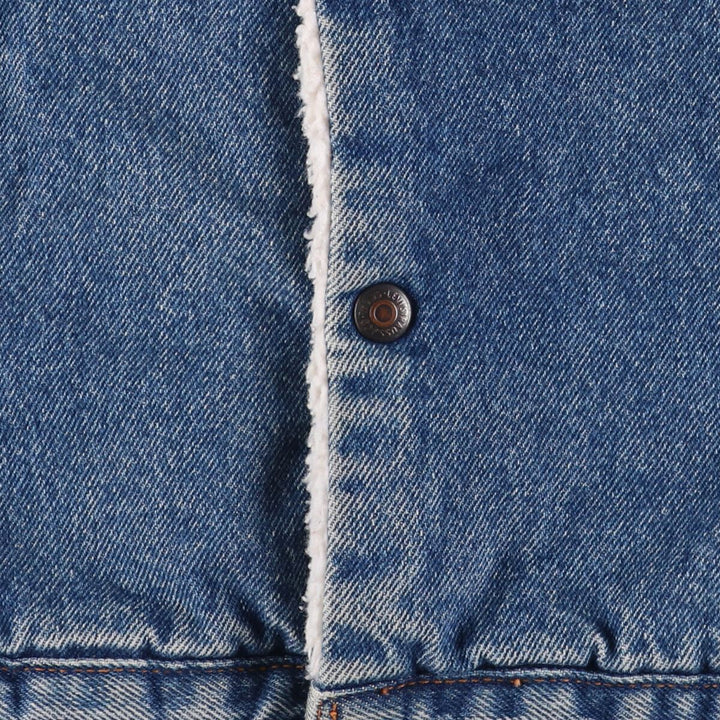 Vintage 1980'S Levi's 70608-0219 denim jacket, men's size XL cotton blue type Vintage Second Hand