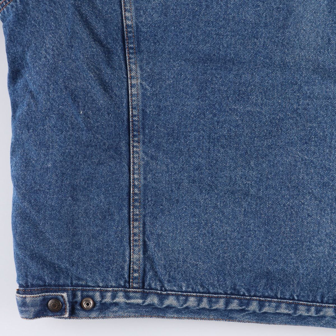 Vintage 1980'S Levi's 70608-0219 denim jacket, men's size XL cotton blue type Vintage Second Hand