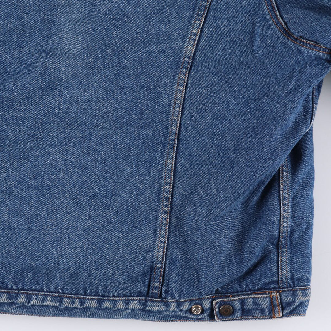 Vintage 1980'S Levi's 70608-0219 denim jacket, men's size XL cotton blue type Vintage Second Hand