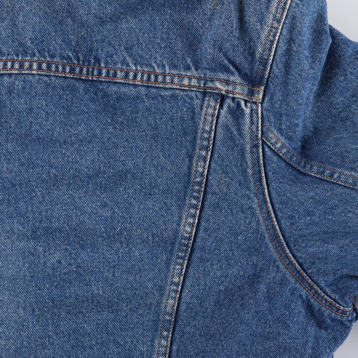 Vintage 1980'S Levi's 70608-0219 denim jacket, men's size XL cotton blue type Vintage Second Hand