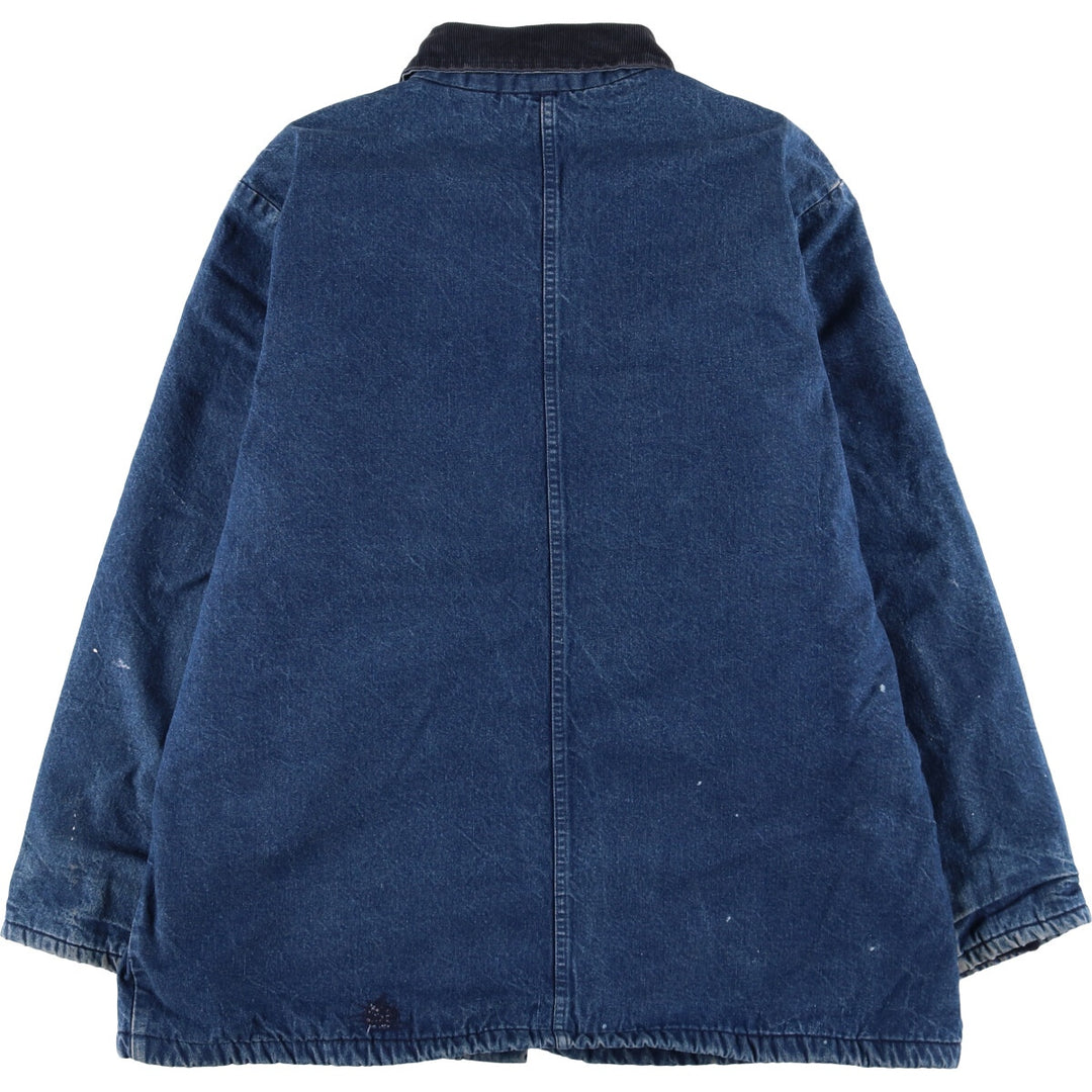 90'S Dickies denim coveralls, men's size XXL, vintage unclear navy blue type Vintage Second Hand