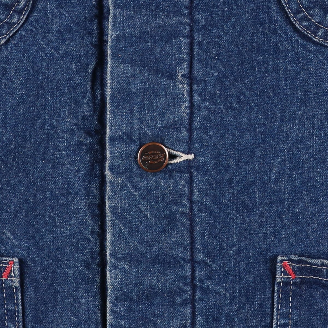 90'S Dickies denim coveralls, men's size XXL, vintage unclear navy blue type Vintage Second Hand