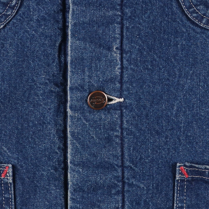 90'S Dickies denim coveralls, men's size XXL, vintage unclear navy blue type Vintage Second Hand