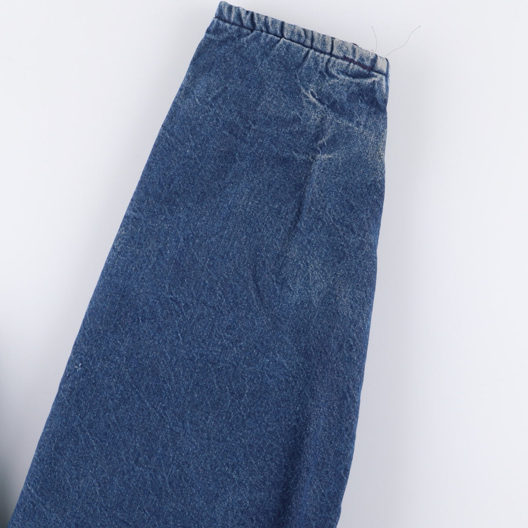 90'S Dickies denim coveralls, men's size XXL, vintage unclear navy blue type Vintage Second Hand