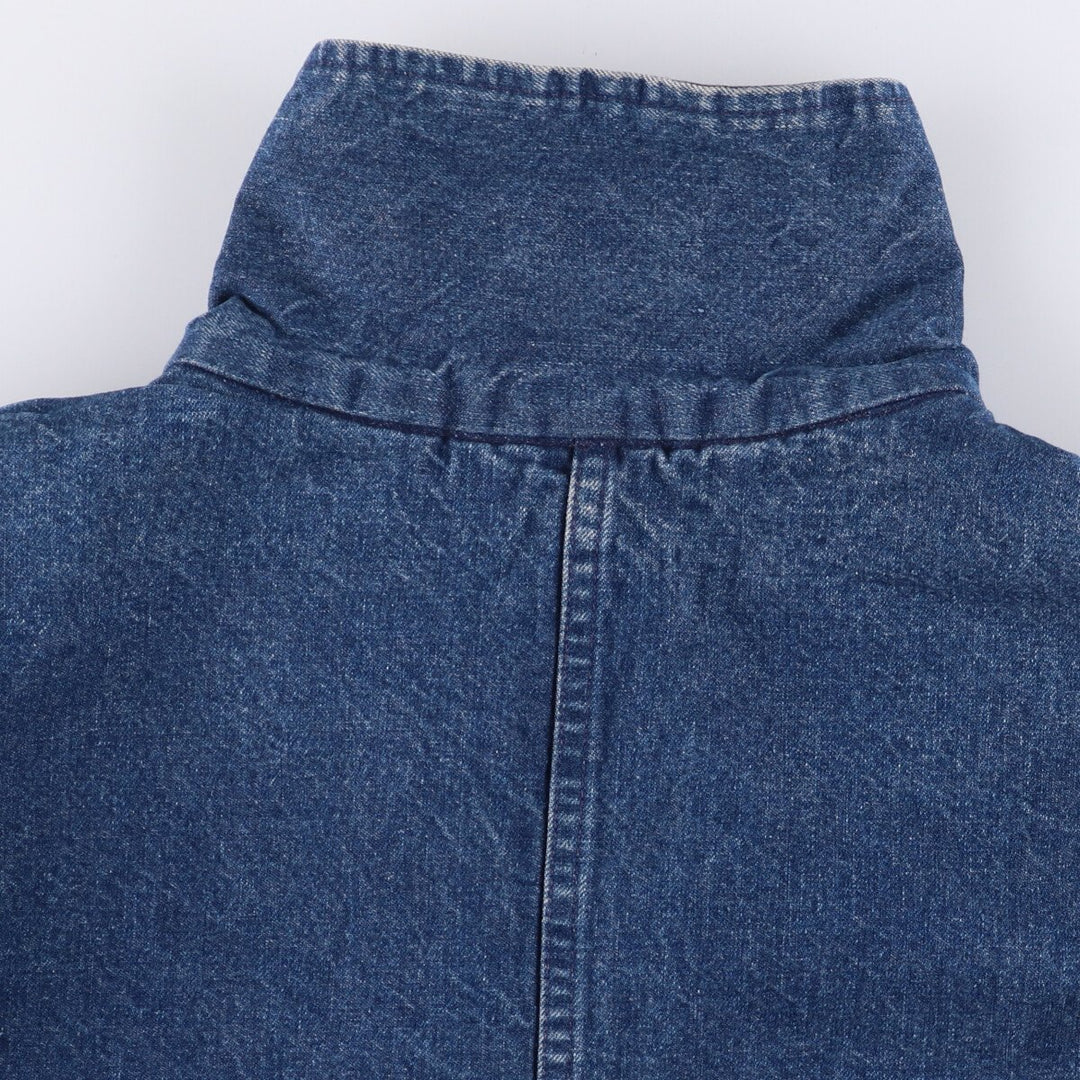 90'S Dickies denim coveralls, men's size XXL, vintage unclear navy blue type Vintage Second Hand