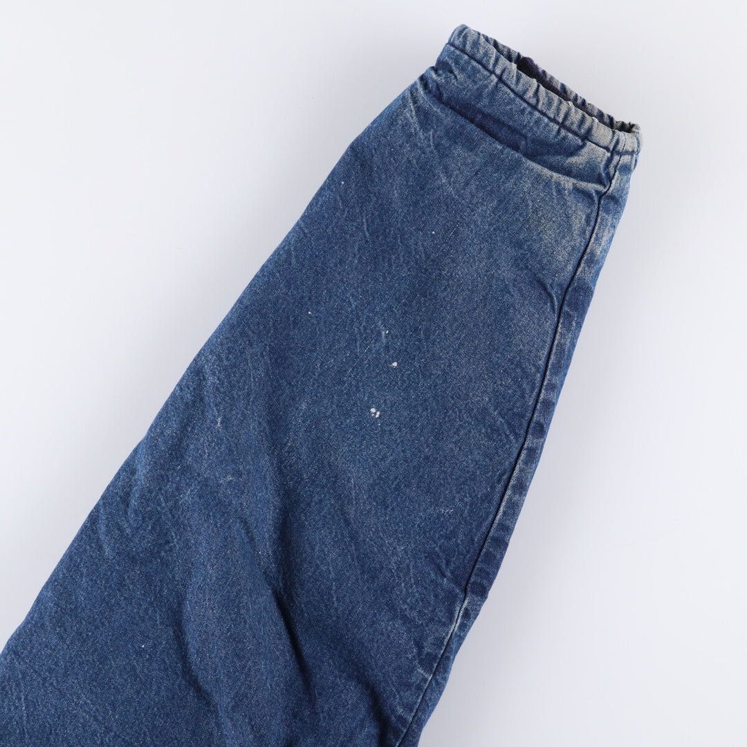 90'S Dickies denim coveralls, men's size XXL, vintage unclear navy blue type Vintage Second Hand