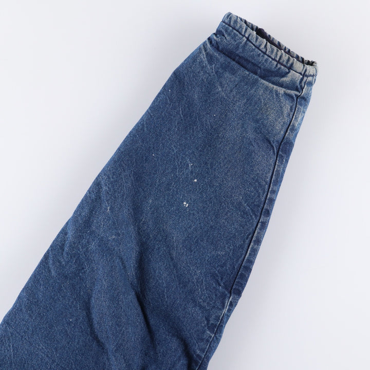 90'S Dickies denim coveralls, men's size XXL, vintage unclear navy blue type Vintage Second Hand