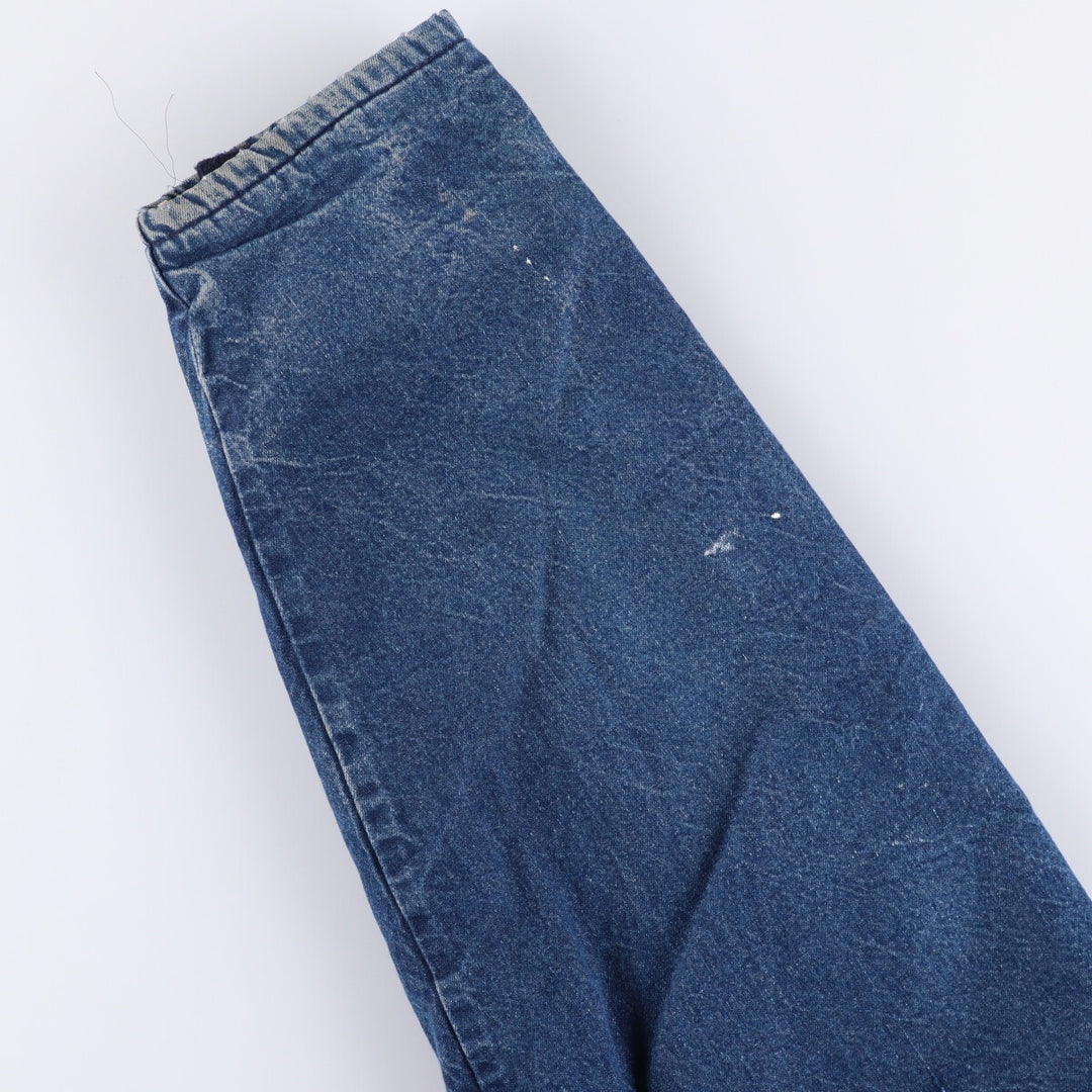 90'S Dickies denim coveralls, men's size XXL, vintage unclear navy blue type Vintage Second Hand