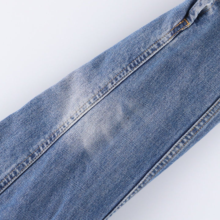 2000'S Levi's 71550-0487 Euro Model Denim Boa Jacket, Men's Size Medium cotton blue type Vintage Second Hand