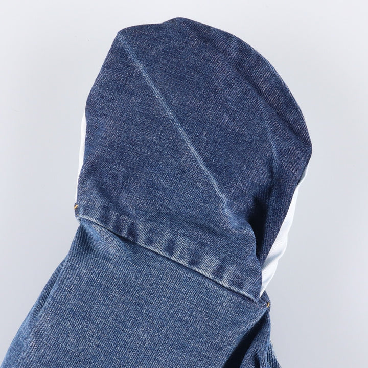 2000'S Levi's 71550-0487 Euro Model Denim Boa Jacket, Men's Size Medium cotton blue type Vintage Second Hand