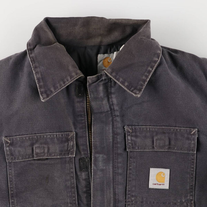 Carhartt Traditional Padded Duck Work Jacket, Men's Size L unclear gray type Vintage Second Hand