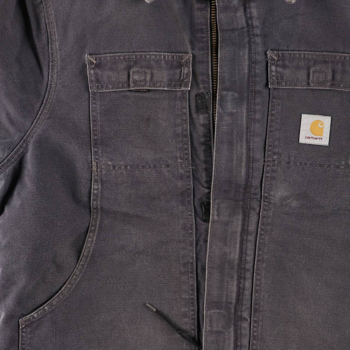 Carhartt Traditional Padded Duck Work Jacket, Men's Size L unclear gray type Vintage Second Hand