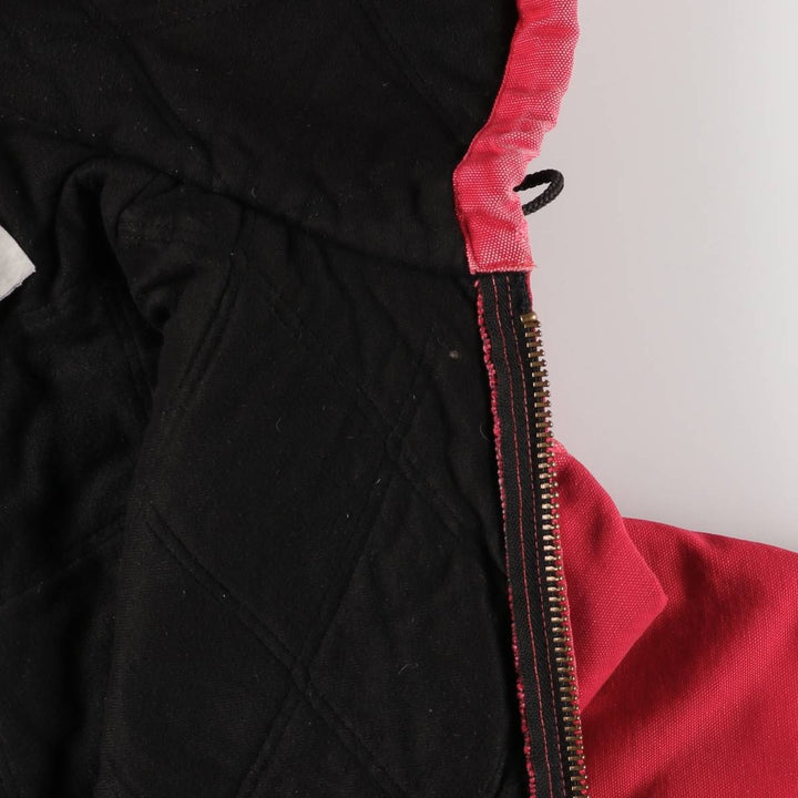 Carhartt Active Jacket Duck Full Zip Hoodie Men's XL unclear red type Vintage Second Hand