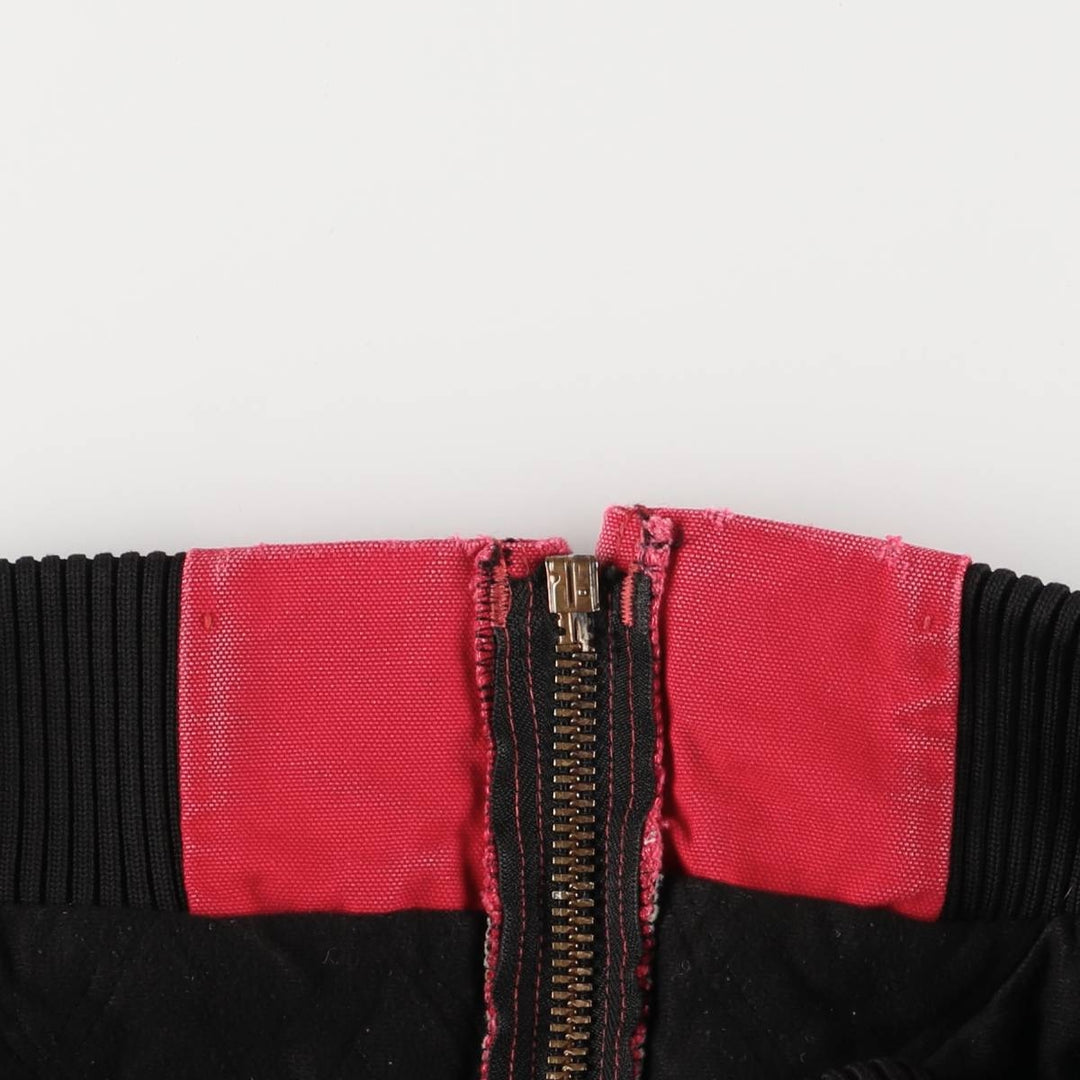 Carhartt Active Jacket Duck Full Zip Hoodie Men's XL unclear red type Vintage Second Hand