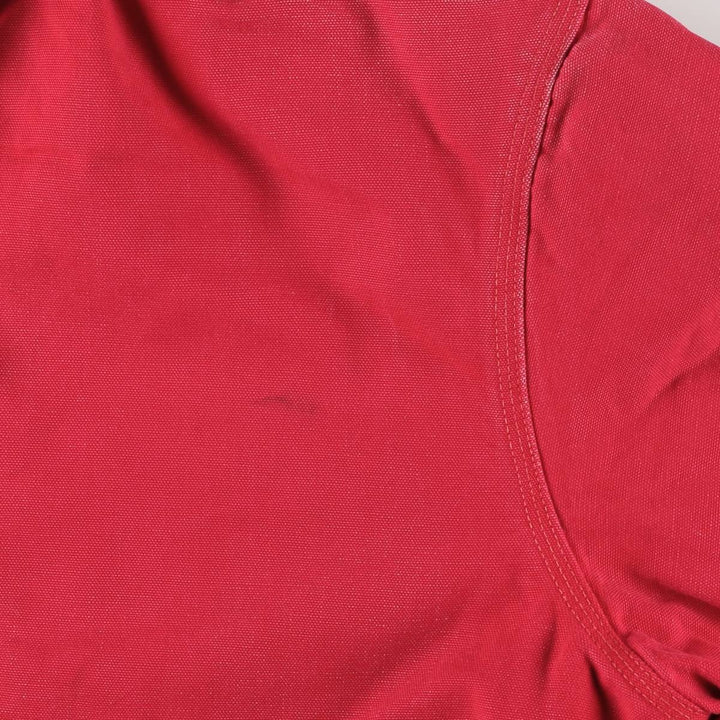 Carhartt Active Jacket Duck Full Zip Hoodie Men's XL unclear red type Vintage Second Hand