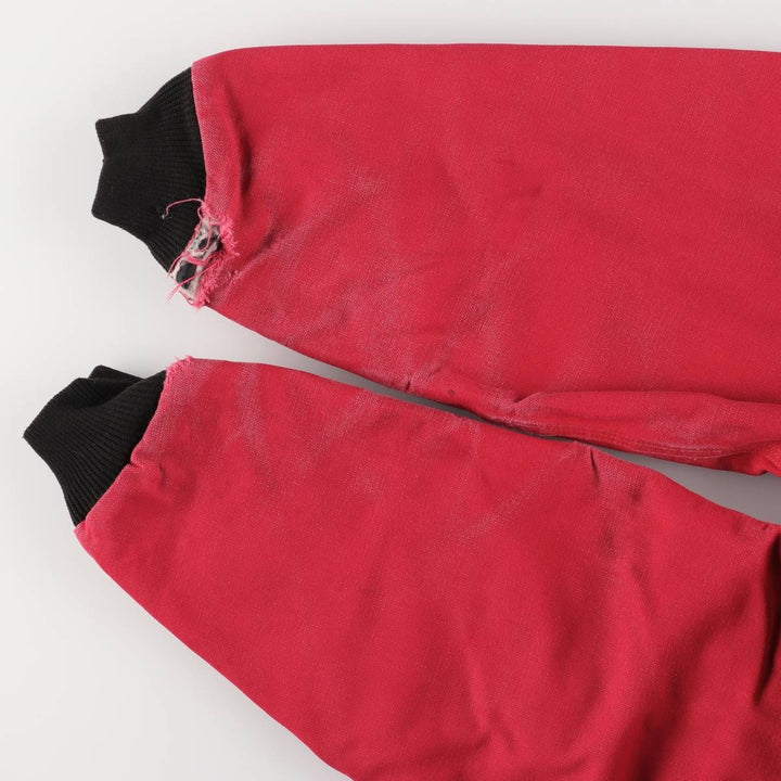 Carhartt Active Jacket Duck Full Zip Hoodie Men's XL unclear red type Vintage Second Hand