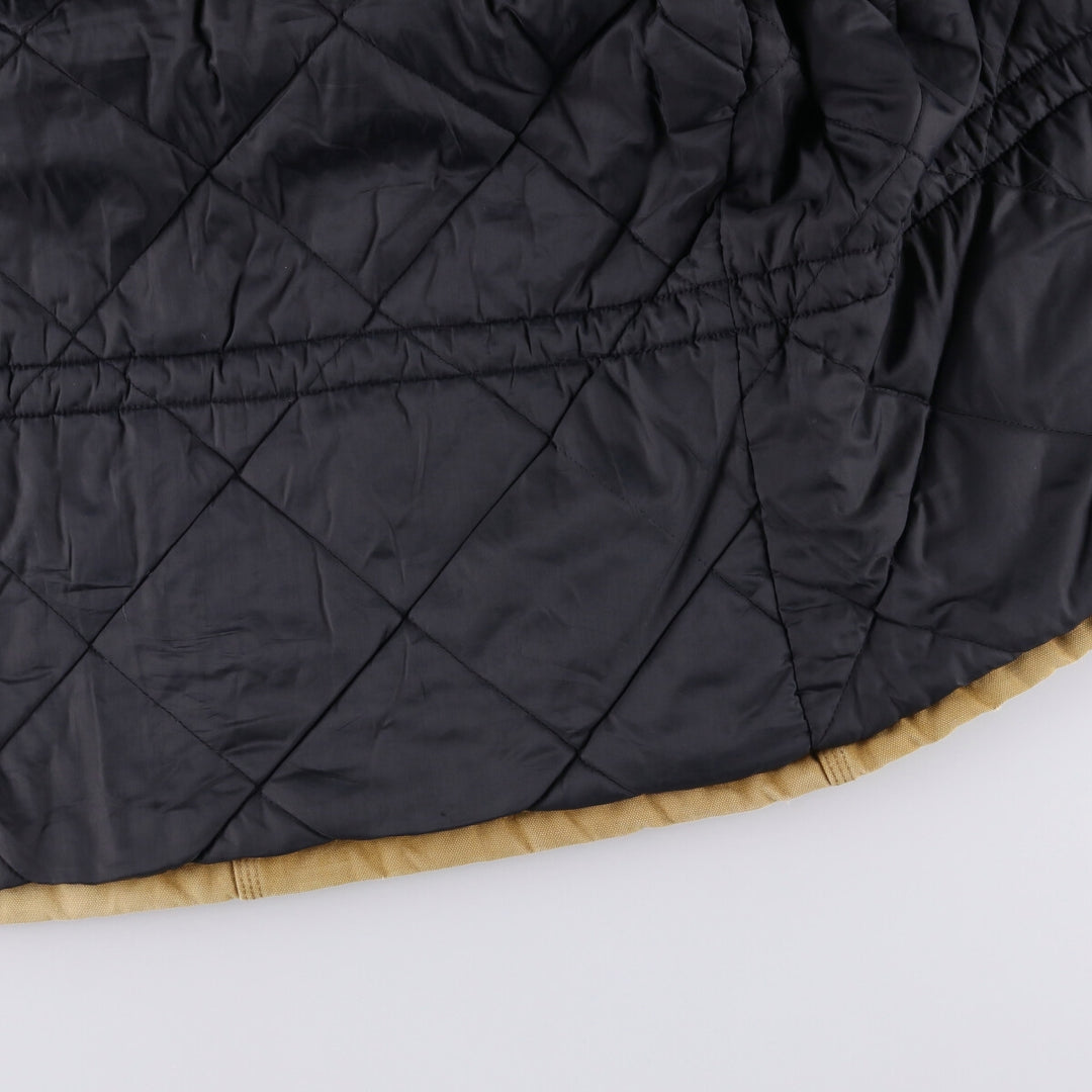 90'S Carhartt Traditional Padded Duck Work Jacket, Made in USA, Men's XL, Vintage cotton ocher yellow type Vintage Second Hand