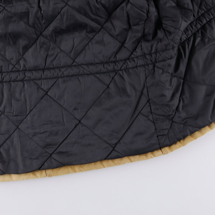 90'S Carhartt Traditional Padded Duck Work Jacket, Made in USA, Men's XL, Vintage cotton ocher yellow type Vintage Second Hand