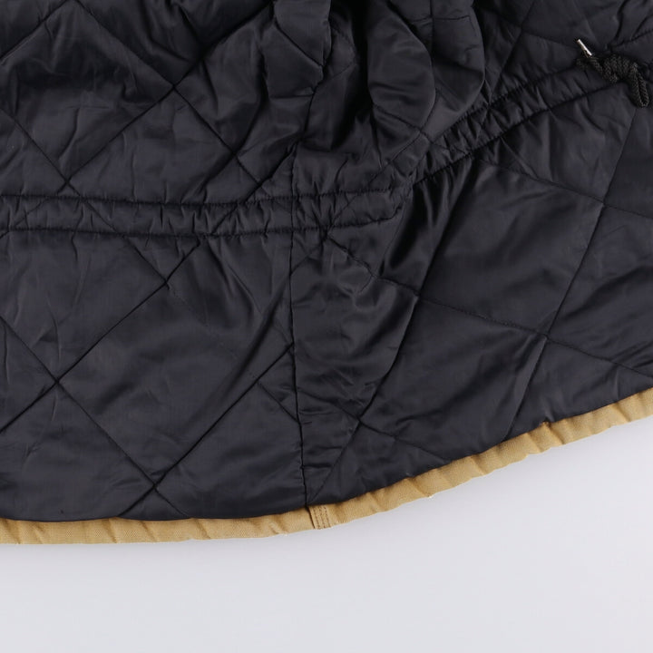 90'S Carhartt Traditional Padded Duck Work Jacket, Made in USA, Men's XL, Vintage cotton ocher yellow type Vintage Second Hand