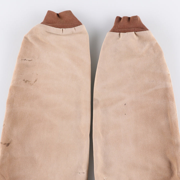 Carhartt Active Jacket Duck Full Zip Hoodie Men's L size unclear beige type brown Vintage Second Hand