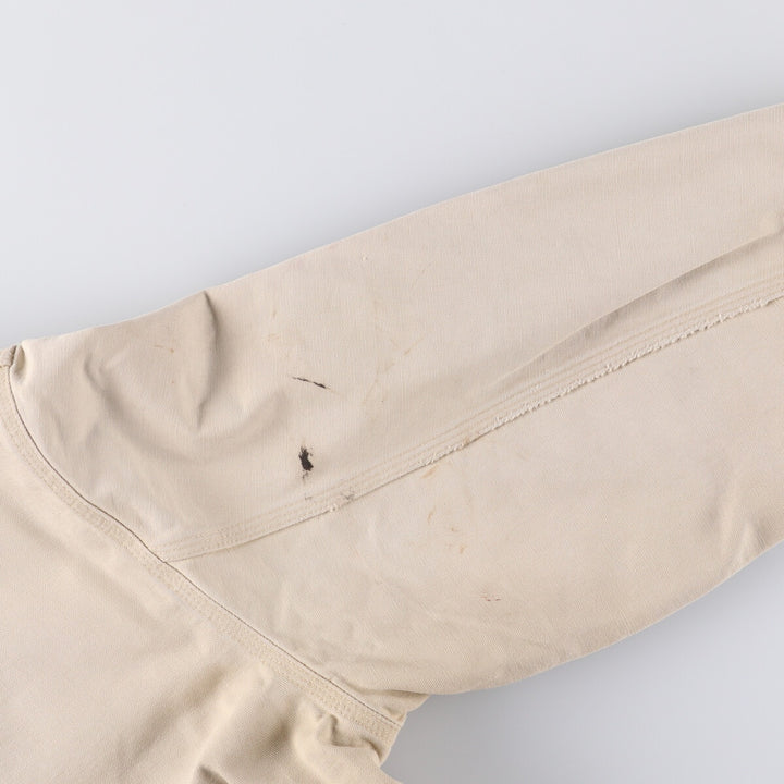 Carhartt Active Jacket Duck Full Zip Hoodie Men's XL unclear Beige type Vintage Second Hand
