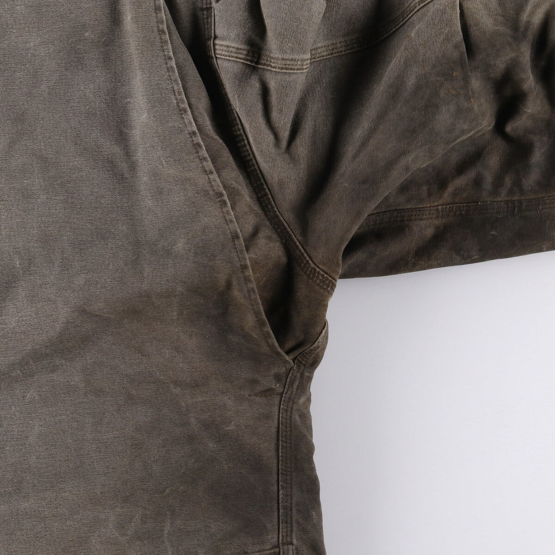 2000'S Carhartt Traditional Padded Duck Work Jacket, Made in USA, Men's Size XL cotton gray type Vintage Second Hand