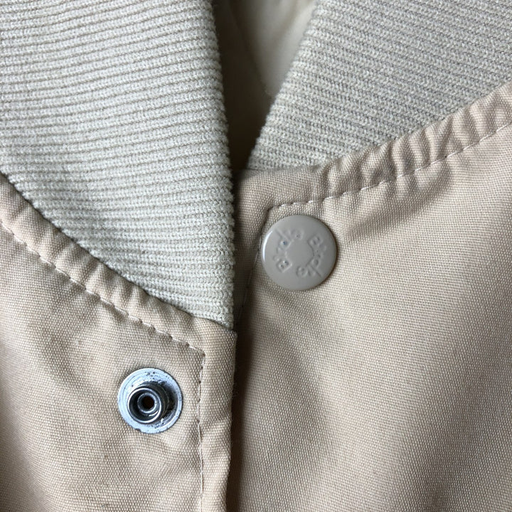 Vintage 1980s-1990'S Richard A. Leslie Birdie padded puffer jacket, made in the USA, men's size XL unclear Beige type Vintage Second Hand