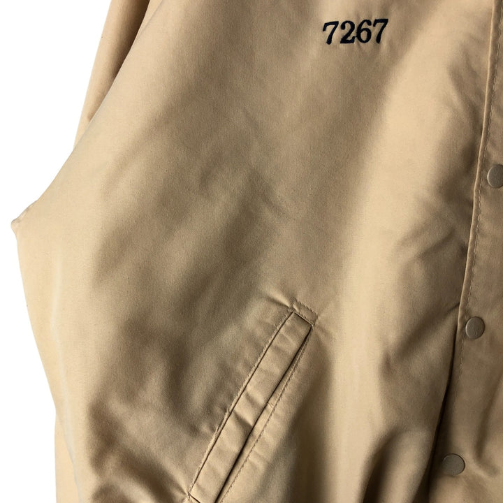 Vintage 1980s-1990'S Richard A. Leslie Birdie padded puffer jacket, made in the USA, men's size XL unclear Beige type Vintage Second Hand