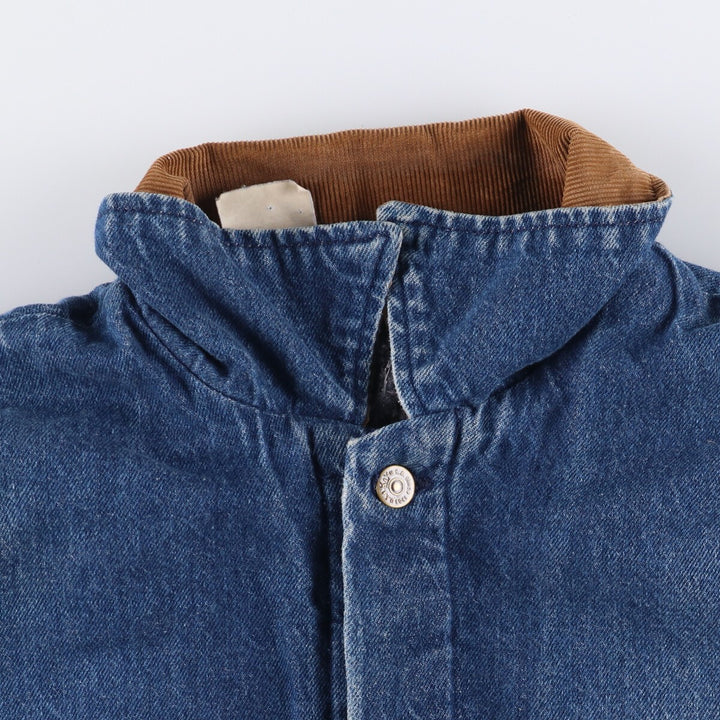 Vintage 70'S Key denim coveralls, men's size XL unclear blue type Vintage Second Hand