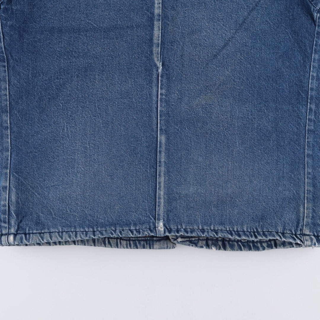 Vintage 70'S Key denim coveralls, men's size XL unclear blue type Vintage Second Hand