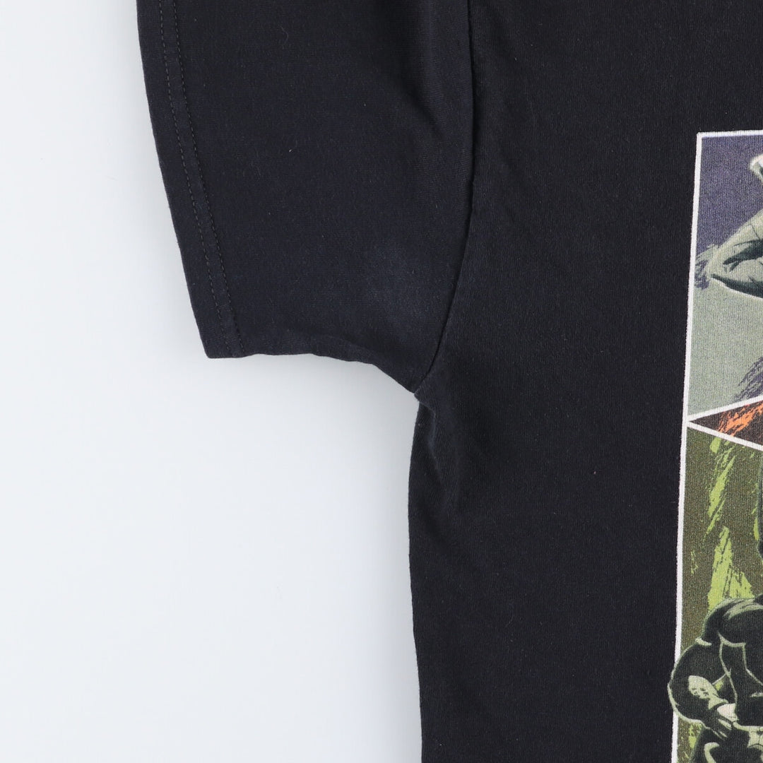 DORAGONBALL FighterZ Dragon Ball FighterZ Anime Character Print T-Shirt, Men's Size Medium cotton black type Vintage Second Hand