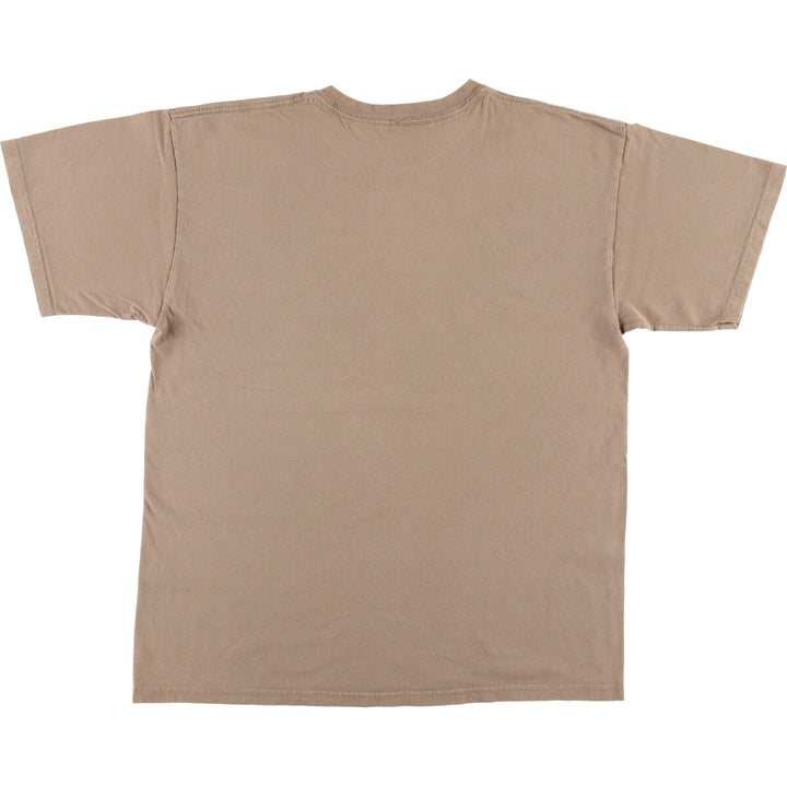 2000'S Disney Walt Disney World Snow White and the Seven Dwarfs Grumpy Character Print T-Shirt, Men's Size L unclear beige type brown Vintage Second Hand