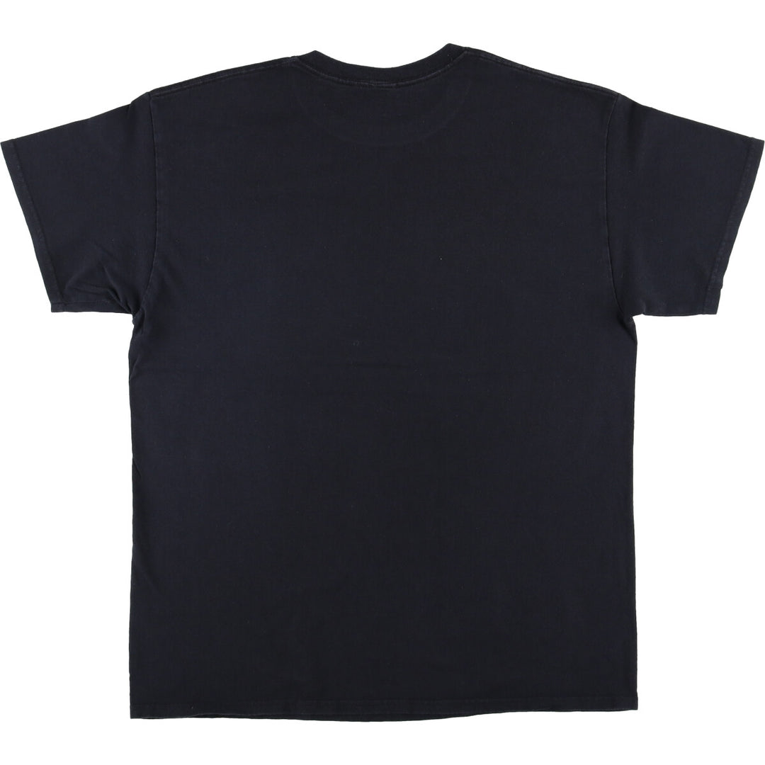 HUNTERxHUNTER Anime Character Print T-Shirt, Men's Size L cotton black type Vintage Second Hand