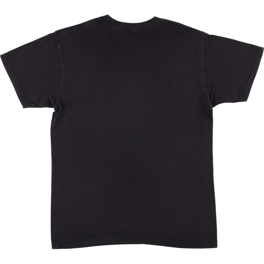 POKEMON Pokemon character print T-shirt, men's size S cotton black type Vintage Second Hand