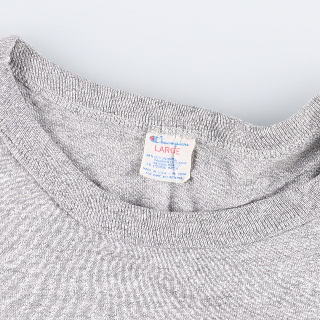 80's Champion Trico Tag 88 cotton gray type Vintage Second Hand