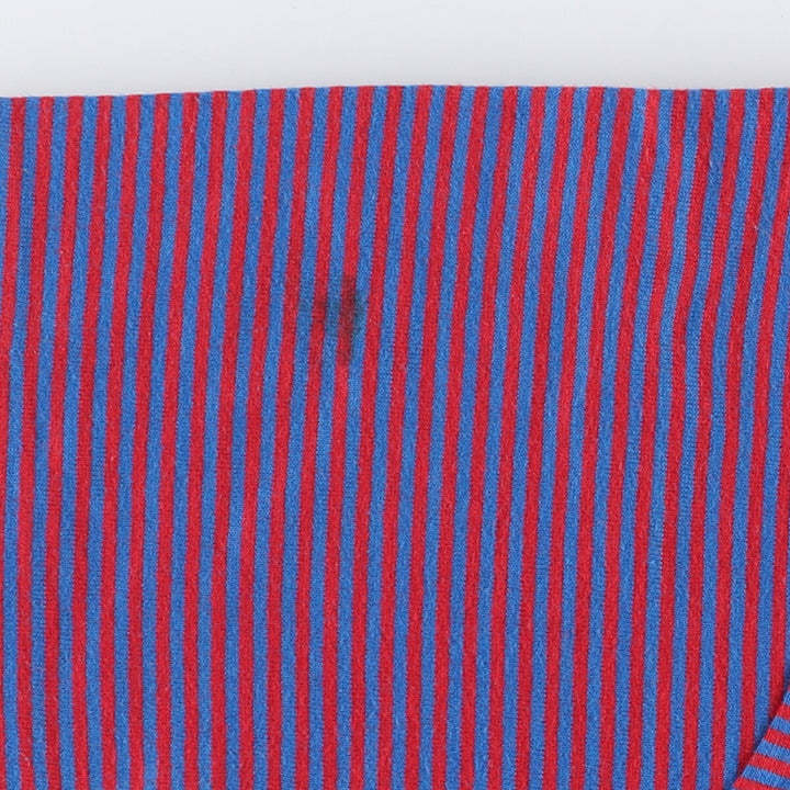 SPORTSWEAR Striped T-Shirt, Made in USA, Men's Size M unclear blue type Vintage Second Hand