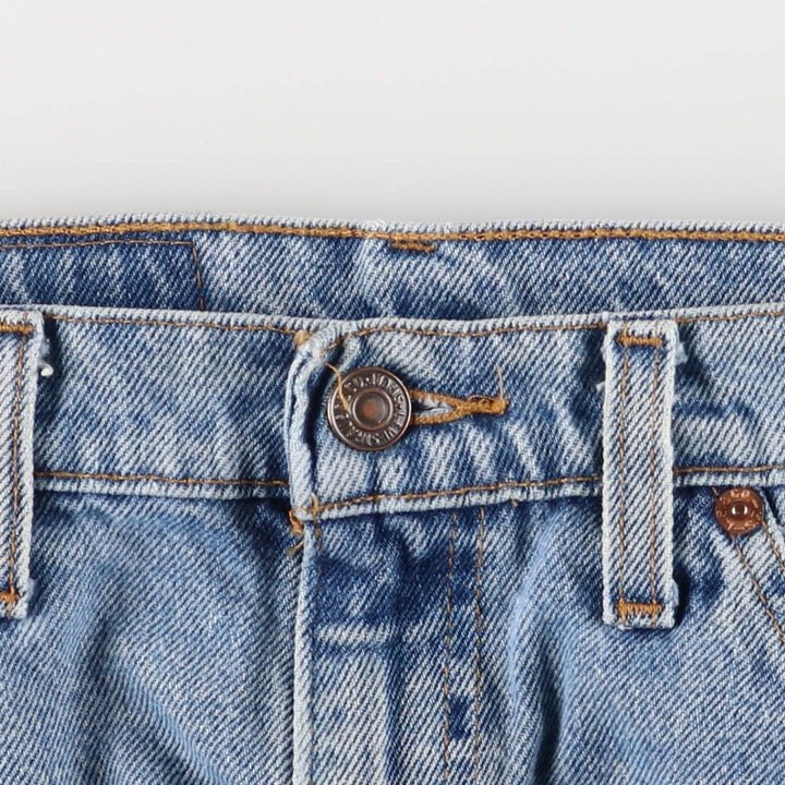 90'S Levi's 550 Relaxed Fit Orange Tab Denim Shorts Shorts Men's W34 Vintage cotton blue type Vintage Second Hand