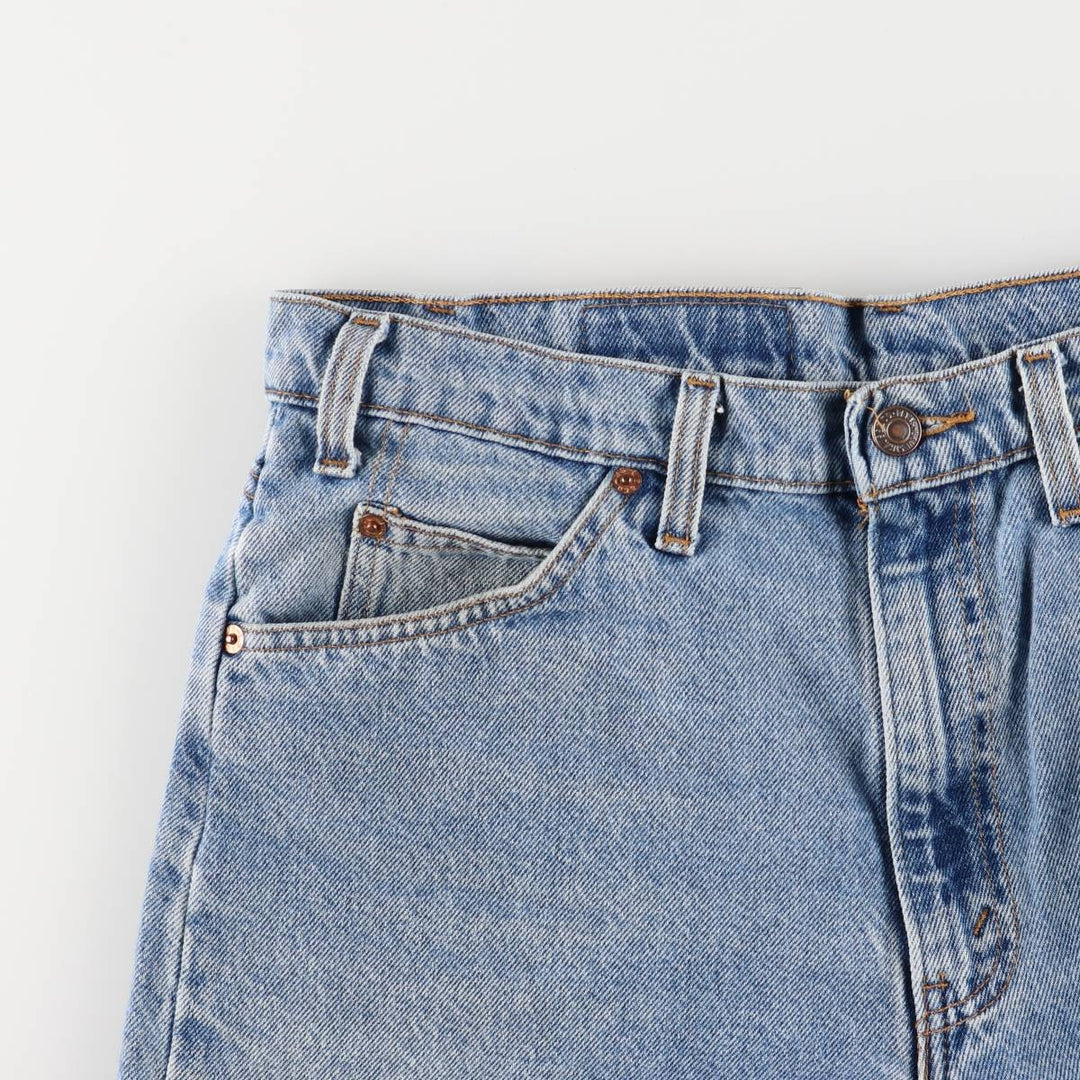 90'S Levi's 550 Relaxed Fit Orange Tab Denim Shorts Shorts Men's W34 Vintage cotton blue type Vintage Second Hand
